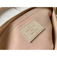 Louis Vuitton Women Multi Pochette Accessoires Cream Embossed Supple Grained Cowhide