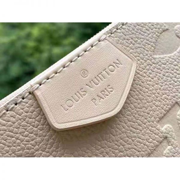 Louis Vuitton Women Multi Pochette Accessoires Cream Embossed Supple Grained Cowhide (6)