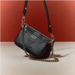 Louis Vuitton Women Multi Pochette Accessoires Embossed Supple Grained Cowhide Leather - immagine 2