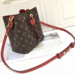 Louis Vuitton Women NéoNoé Bucket Bag Coquelicot Red Monogram Coated Canvas - Imagen 6