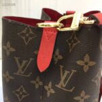 Louis Vuitton Women NéoNoé Bucket Bag Coquelicot Red Monogram Coated Canvas - Imagen 11