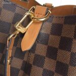 Louis Vuitton Women NéoNoé MM Bucket Bag Safran Yellow Damier Ebène Coated Canvas - immagine 10