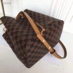 Louis Vuitton Women NéoNoé MM Bucket Bag Safran Yellow Damier Ebène Coated Canvas - immagine 6