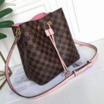 Louis Vuitton Women NéoNoé MM Bucket Bag Venus Pink Damier Ebène Coated Canvas - Bild 3