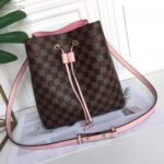 Louis Vuitton Women NéoNoé MM Bucket Bag Venus Pink Damier Ebène Coated Canvas - Bild 2