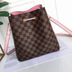 Louis Vuitton Women NéoNoé MM Bucket Bag Venus Pink Damier Ebène Coated Canvas - Bild 4