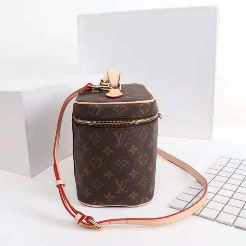 LOUIS VUITTON - NICE BB MONOGRAM CANVAS VANITY CASE - M42265/ SOLD OUT  Brown Cloth ref.483309 - Joli Closet