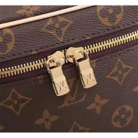 Louis Vuitton Women Nice BB Vanity Case Brown Monogram Coated Canvas