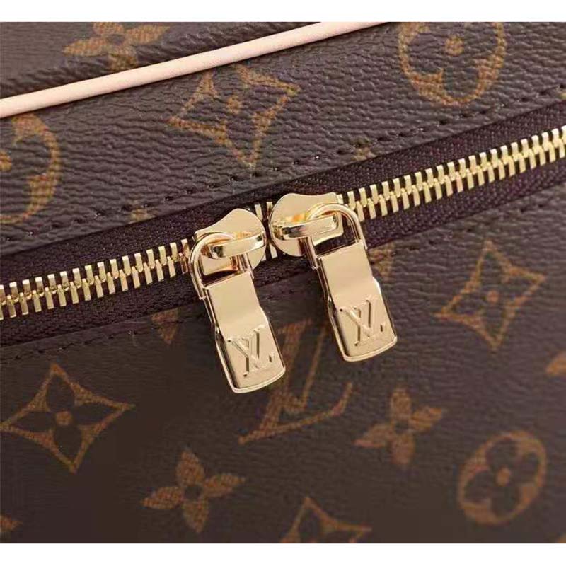 Louis Vuitton Nice Vanity Case Monogram Canvas BB Brown 2268812