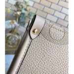 Louis Vuitton Women Onthego MM Tote Bag Tourterelle Beige Embossed Grained Cowhide - Imagen 10