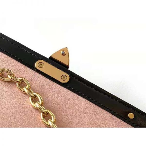 Louis Vuitton Women Papillon Trunk handbag Black Epi Cowhide Leather (9)