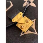 Louis Vuitton Women Pochette Metis Black Beige Embossed Grained Cowhide Leather – Bild 11