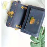 Louis Vuitton Women Vavin PM Handbag Navy Blue Red Embossed Supple Grained Cowhide - Image 7