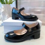 Dior Women Shoes D-Doll Pump Black Shiny Calfskin CD Signature - Image 3