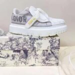 Dior Women Shoes Dior-ID Sneaker Gray Reflective Technical Fabric - Bild 2