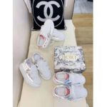 Dior Women Shoes Dior-ID Sneaker Multicolor Gradient and Reflective Technical Fabric - Image 8