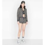 Dior Women Shoes Dior-ID Sneaker White and French Blue Technical Fabric - Image 10