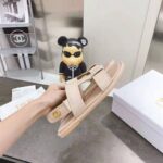 Dior Women Shoes Dior Ocean Sandal Rose Des Vents Lambskin CD Signature - Image 7