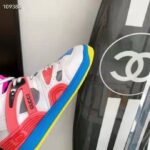 Gucci GG Unisex Gucci Basket Sneaker Blue and Grey Mesh Rubber Interlocking G Patch - Bild 10