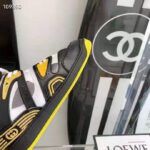 Gucci GG Unisex Gucci Basket Sneaker Grey Mesh Rubber Interlocking G Patch Reflective Trim - immagine 9