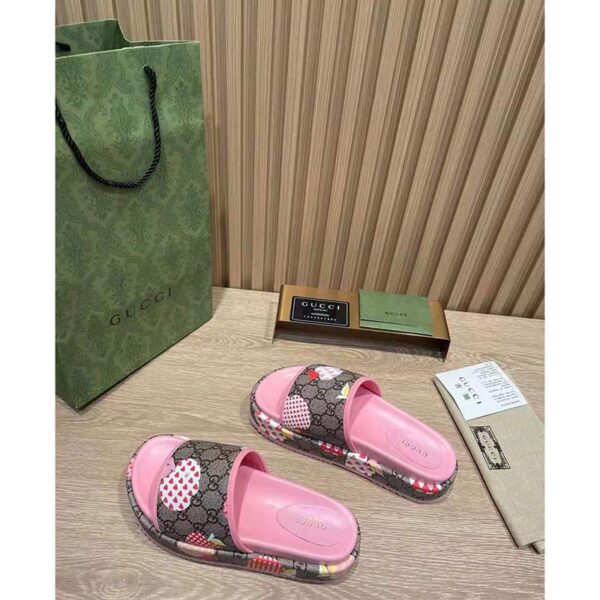 gucci slides les pommes