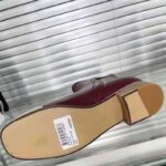 Gucci GG Women Ankle Boot with Interlocking G Maroon Leather 9 cm Heel - immagine 3