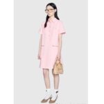 Gucci GG Women Gucci Horsebit 1955 Mini Top Handle Bag Beige Leather - Image 11