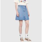 Gucci GG Women Gucci Les Pommes Sneaker Beige and Ebony GG Supreme Canvas - Imagen 11