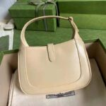 Gucci GG Women Jackie 1961 Mini Shoulder Bag White Leather - Image 3