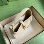 Gucci GG Women Jackie 1961 Mini Shoulder Bag White Leather - Image 6