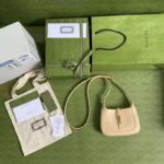 Gucci GG Women Jackie 1961 Mini Shoulder Bag White Leather - Image 7