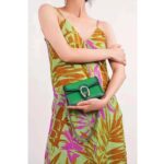 Gucci Women Dionysus Small Shoulder Bag Bright Green Leather Emerald Green Leather - Image 18