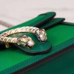 Gucci Women Dionysus Small Shoulder Bag Bright Green Leather Emerald Green Leather - Image 11