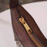 Gucci Women Ophidia GG Mini Bag Beige and Ebony GG Supreme Canvas - Image 10