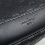 Louis Vuitton LV Unisex Avenue Sling Bag Black Damier Infini Cowhide Leather - Image 15