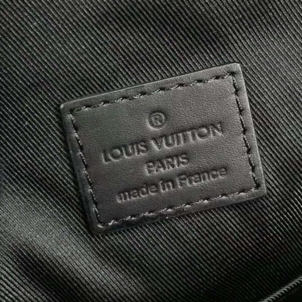Louis Vuitton LV Unisex Avenue Sling Bag Black Damier Infini Cowhide Leather (15)