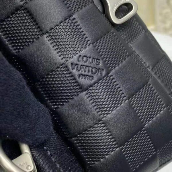 Louis Vuitton LV Unisex Avenue Sling Bag Black Damier Infini Cowhide Leather (3)