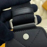 Louis Vuitton LV Unisex Avenue Sling Bag Black Damier Infini Cowhide Leather