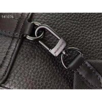 Louis Vuitton LV Unisex Christopher XS Black Taurillon Leather Cowhide Leather