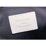 Louis Vuitton LV Unisex Christopher XS White Taurillon Leather Cowhide Leather - immagine 9