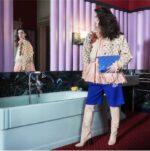 Louis Vuitton LV Unisex Cruissin PM Handbag Blue Red Monogram Embossed Puffy Lambskin - Bild 19