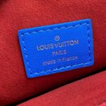Louis Vuitton LV Unisex Cruissin PM Handbag Blue Red Monogram Embossed Puffy Lambskin - Bild 15