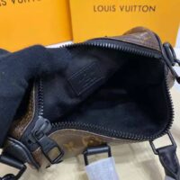 Louis Vuitton LV Unisex Keepall XS Monogram Coated Canvas Cowhide Leather