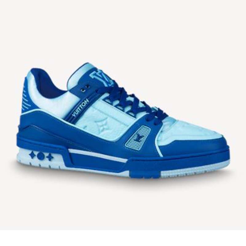 Louis Vuitton LV Trainer Sneaker Blue. Size 09.0