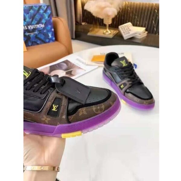 Replica Louis Vuitton LV Trainer Sneaker 1A8ZQJ Ebene Men Women