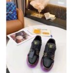 Louis Vuitton LV Unisex LV Trainer Sneaker Ebene Calf leather and Monogram Canvas - Bild 5