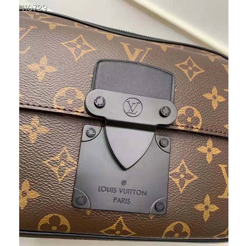 Louis Vuitton LV Unisex Archy Messenger GM Bag Monogram Macassar Coated  Canvas - LULUX