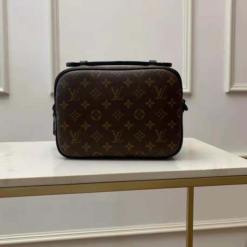 Shop Louis Vuitton MONOGRAM MACASSAR 2021-22FW S Lock Messenger