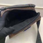 Louis Vuitton LV Unisex S Lock Messenger in Monogram Macassar Coated Canvas - Image 6