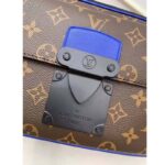 Louis Vuitton LV Unisex S Lock Messenger in Monogram Macassar Coated Canvas - Image 7